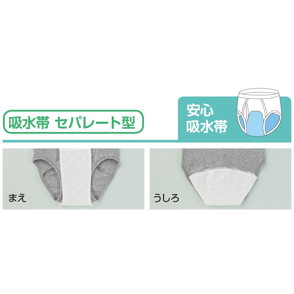 安心快適ブリーフ(紳士)(Ｌ グレー): 愛情介護 介護衣料 | ユニバーサルファッションと介護衣料の通販 【ケアファッションオンライン】 |  株式会社ケアファッション