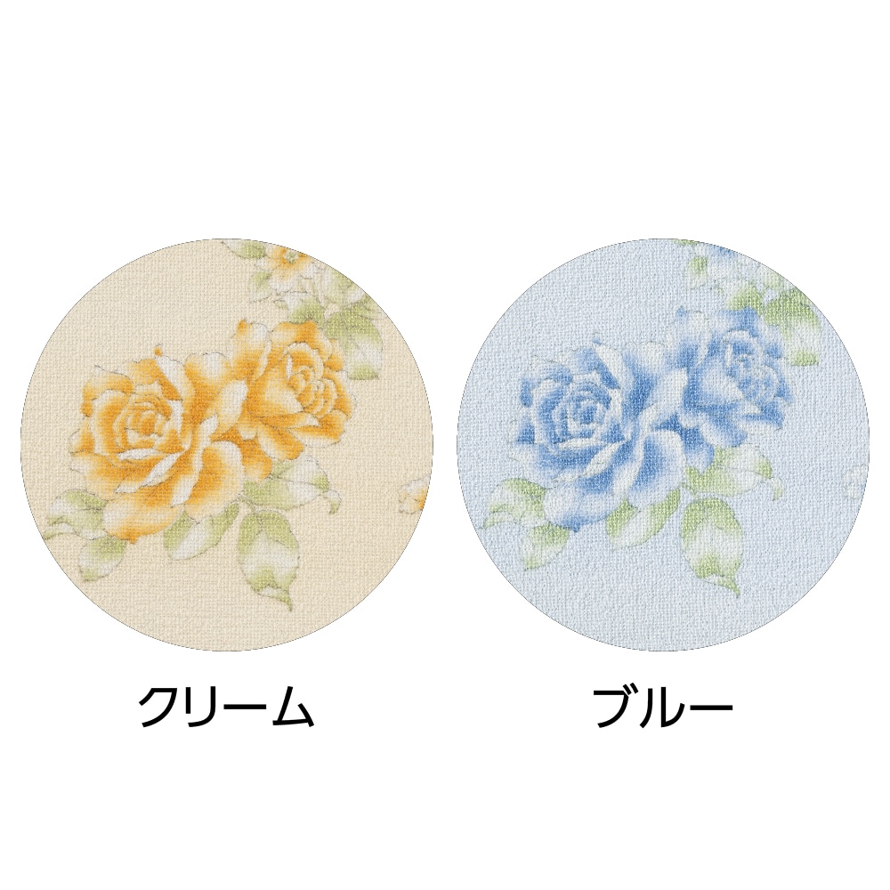 花柄プリント防水シーツ(大)(145×90cm クリーム): 愛情介護 介護衣料 