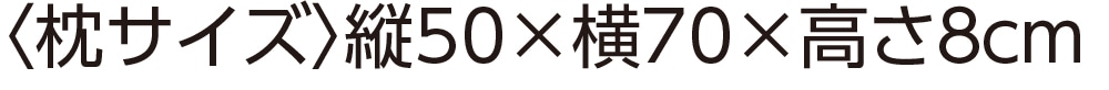 洗える低反発枕(アイボリー)