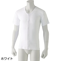 半袖ワンタッチシャツ(2枚組)(紳士)
