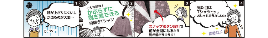 腕が上がりにくいしかぶるのが大変