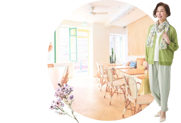 サッと羽織れるトッパーコーデ